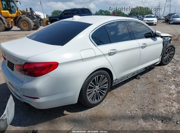 WBAJE5C36HG478447 2017 BMW 5 SERIES White Rear right