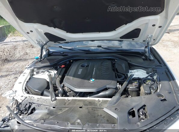 WBAJE5C36HG478447 2017 BMW 5 SERIES White Rear view