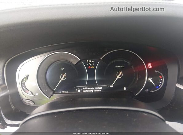 WBAJE5C37HG915727 2017 BMW 5 SERIES Black Հետևի նստատեղերի տեսք