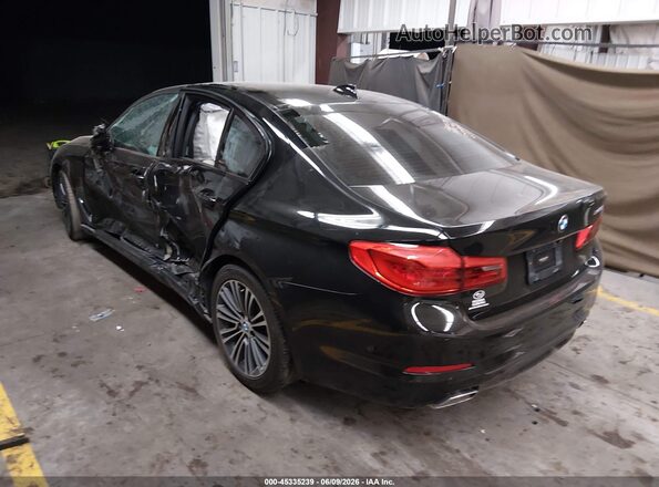 WBAJE5C37HG916697 2017 BMW 5 SERIES Black Հետևի ձախ