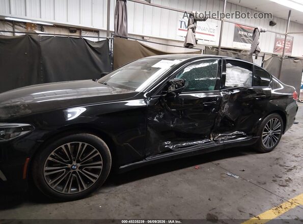 WBAJE5C37HG916697 2017 BMW 5 SERIES Black Սալոնի հետևի տեսք