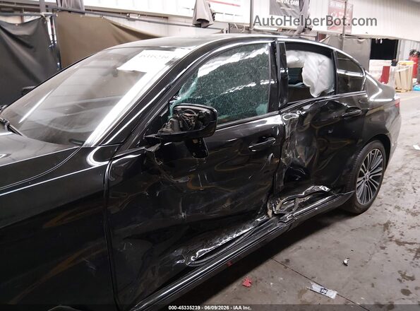 WBAJE5C37HG916697 2017 BMW 5 SERIES Black Դիմացի տեսք