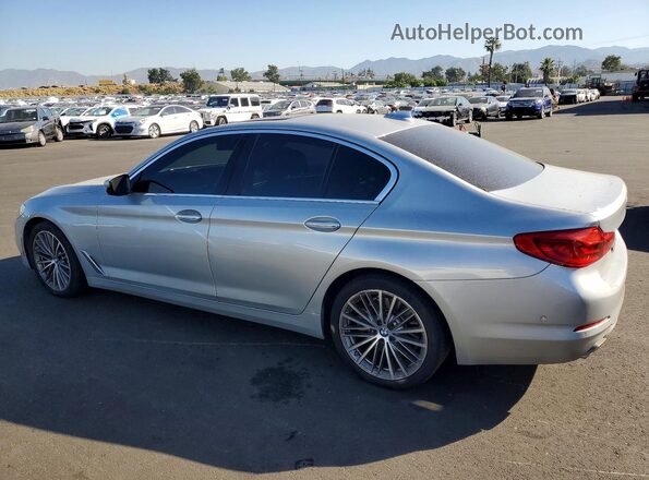WBAJE5C39HG913672 2017 BMW 5 SERIES Silver Tył lewy