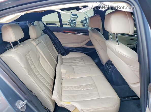 WBAJE5C3XHG916662 2017 BMW 5 SERIES Charcoal 