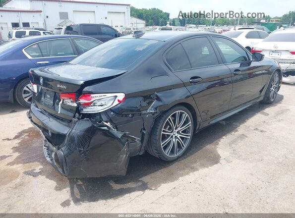 WBAJE5C50KWA98683 2019 BMW 5 SERIES Черный Задняя правая четверть