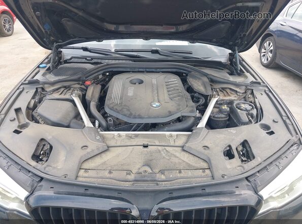 WBAJE5C50KWA98683 2019 BMW 5 SERIES Черный Вид сзади