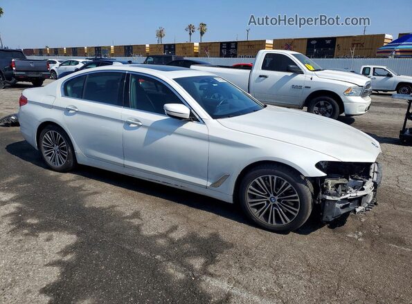 WBAJE5C51JWA94057 2018 BMW 5 SERIES White Delantero derecho