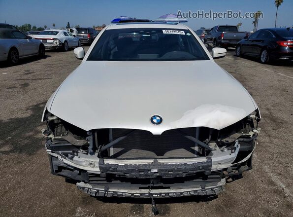 WBAJE5C51JWA94057 2018 BMW 5 SERIES White Vista frontal