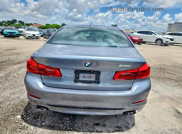 WBAJE5C53JWA93217 2018 BMW 5 SERIES Gray Հետևի տեսք