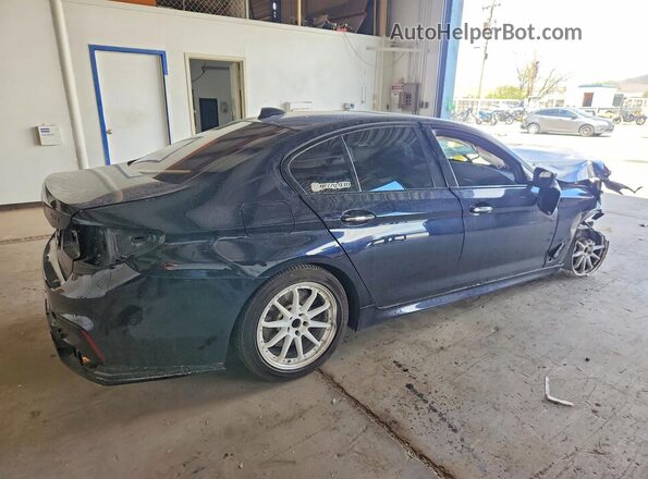 WBAJE5C53JWA93413 2018 BMW 5 SERIES Black Հետևի աջ