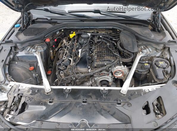 WBAJE5C53KWW11339 2019 BMW 5 SERIES Gray Widok z tyłu