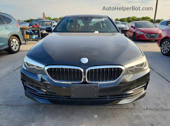 WBAJE5C55KWA98646 2019 BMW 5 SERIES Black Вид спереду