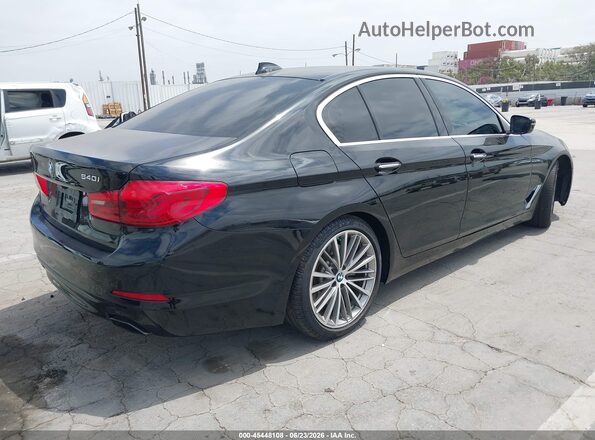 WBAJE5C56JWA97424 2018 BMW 5 SERIES Black Задня права чверть