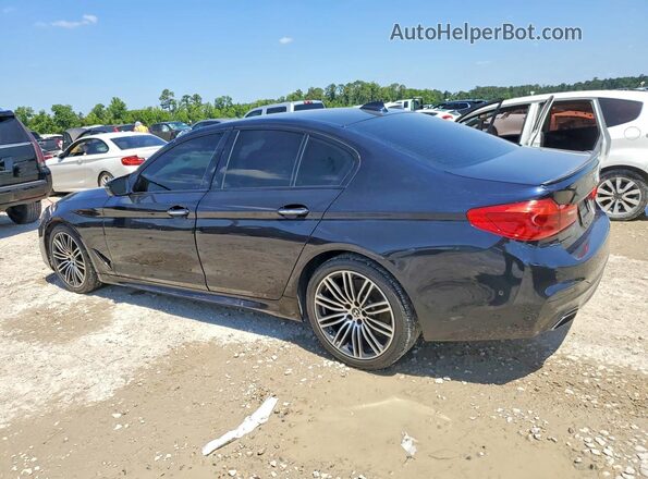 WBAJE5C57JWA93012 2018 BMW 5 SERIES Charcoal Tył lewy
