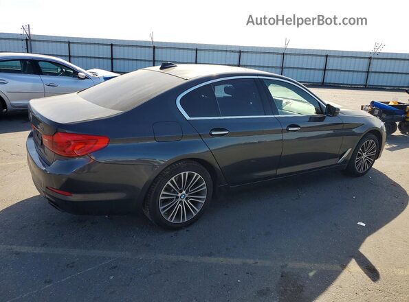 WBAJE5C58JWA95903 2018 BMW 5 SERIES Charcoal 