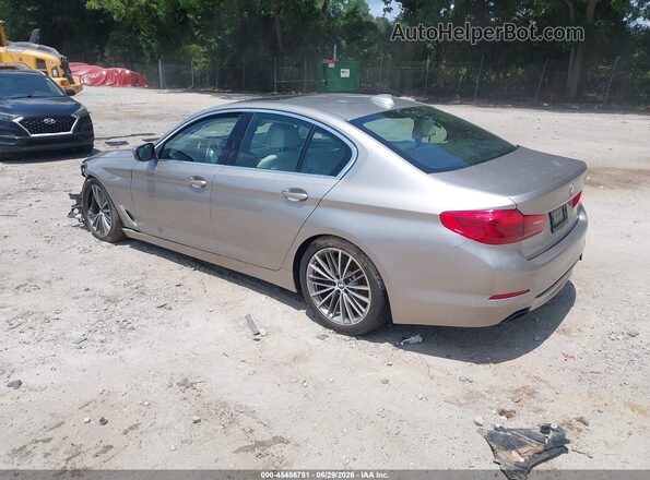 WBAJE5C5XKWW42488 2019 BMW 5 SERIES Brown Tył lewy