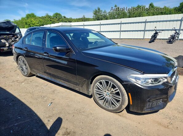 WBAJE7C31HG889573 2017 BMW 5 SERIES Black წინა მარჯვენა