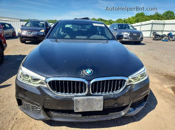 WBAJE7C31HG889573 2017 BMW 5 SERIES Black წინა ხედი
