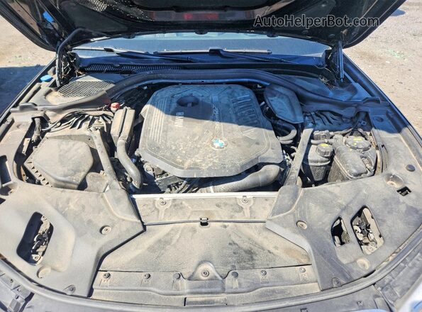 WBAJE7C31HG889573 2017 BMW 5 SERIES Black უკანა სალონის ხედი