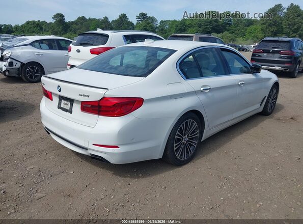 WBAJE7C33HG888120 2017 BMW 5 SERIES Белый Задняя правая четверть