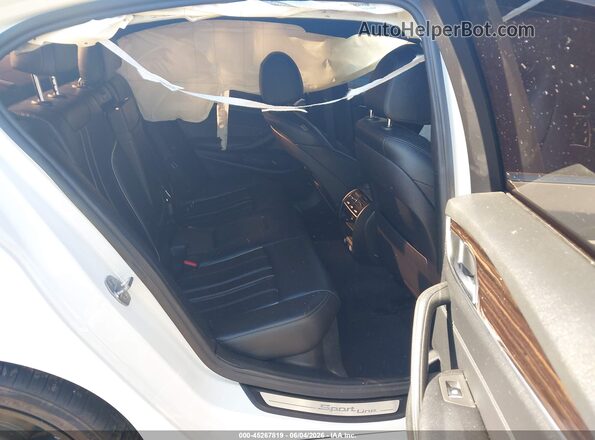 WBAJE7C35HG479455 2017 BMW 5 SERIES White VIN კოდის სტიკერის ხედი