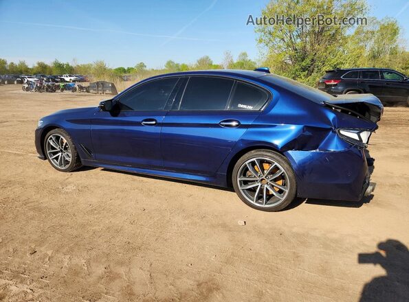 WBAJE7C35HG888328 2017 BMW 5 SERIES Blue 