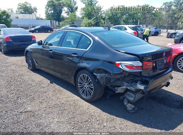 WBAJE7C37HG479229 2017 BMW 5 SERIES Black Задня ліва чверть