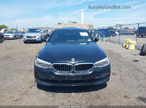 WBAJE7C37HG479229 2017 BMW 5 SERIES Black Вид щитка приладів