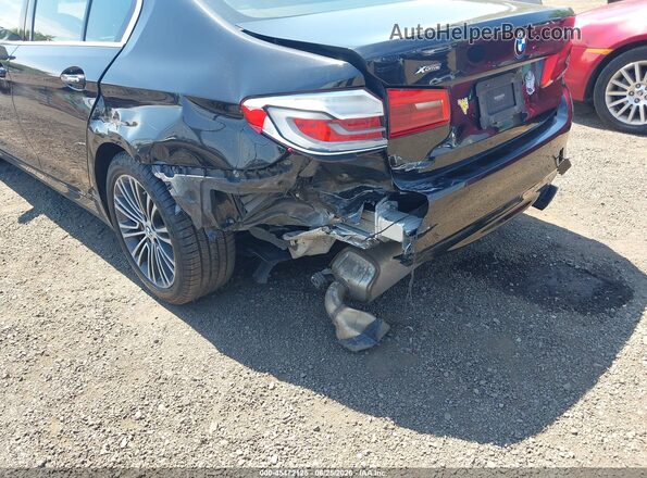 WBAJE7C37HG479229 2017 BMW 5 SERIES Black Вид спереду