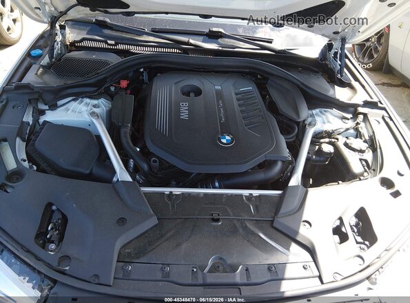 WBAJE7C52KWW17306 2019 BMW 5 SERIES White Вид ззаду