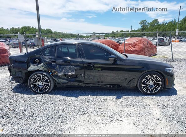 WBAJE7C53KWW17511 2019 BMW 5 SERIES Black 360 interior view