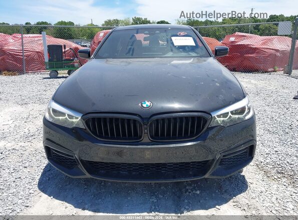 WBAJE7C53KWW17511 2019 BMW 5 SERIES Black Rear interior view