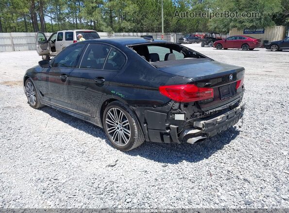 WBAJE7C53KWW17511 2019 BMW 5 SERIES Black Rear left