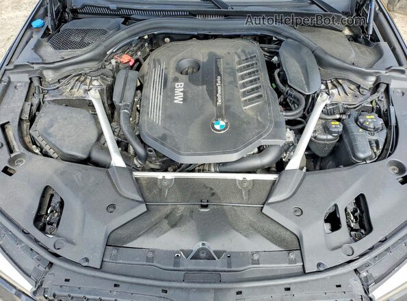 WBAJE7C53KWW29559 2019 BMW 5 SERIES Black უკანა სალონის ხედი