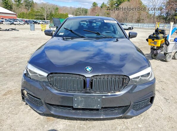 WBAJE7C53KWW29559 2019 BMW 5 SERIES Black წინა ხედი