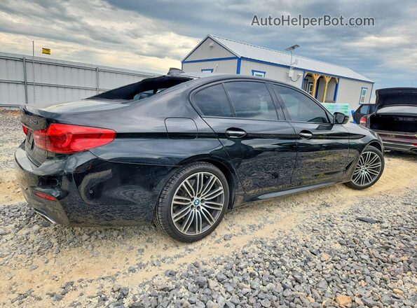WBAJE7C54JG892376 2018 BMW 5 SERIES Black Rear right