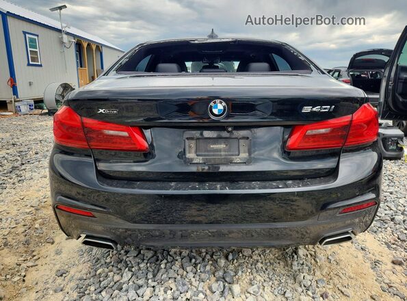 WBAJE7C54JG892376 2018 BMW 5 SERIES Black Rear view