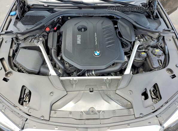WBAJE7C54JWC56565 2018 BMW 5 SERIES Brown Rear interior view