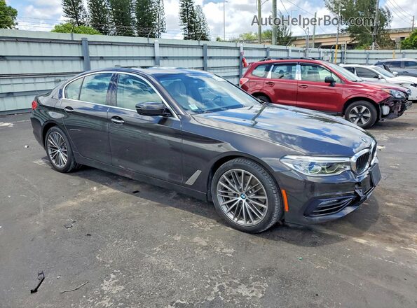 WBAJE7C54JWC56565 2018 BMW 5 SERIES Brown Front right