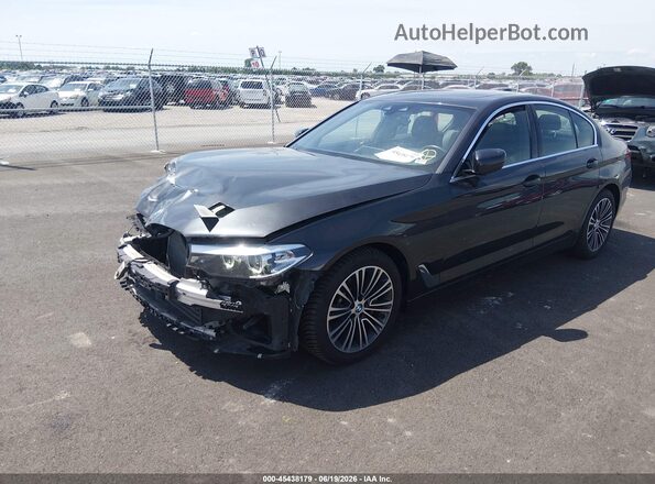 WBAJE7C56KWD55017 2019 BMW 5 SERIES Black Передня ліва чверть