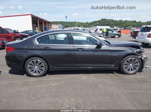 WBAJE7C56KWD55017 2019 BMW 5 SERIES Black Вид задньої частини салону