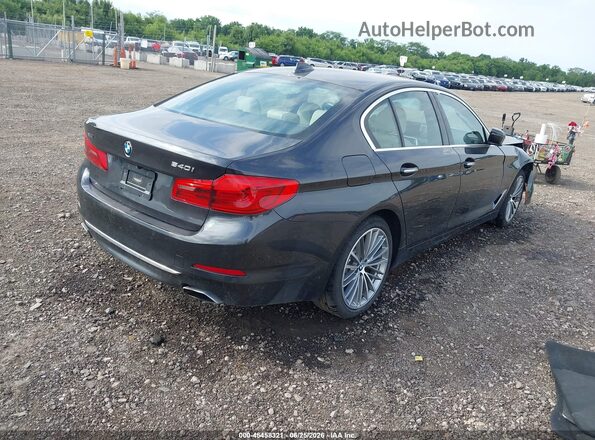 WBAJE7C57JWA03997 2018 BMW 5 SERIES Gray უკანა მარჯვენა