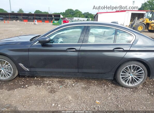 WBAJE7C57JWA03997 2018 BMW 5 SERIES Gray სალონის 360-გრადუსიანი ხედი
