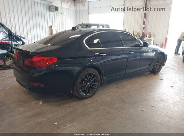 WBAJE7C57JWC54924 2018 BMW 5 SERIES Blue Trasero derecho