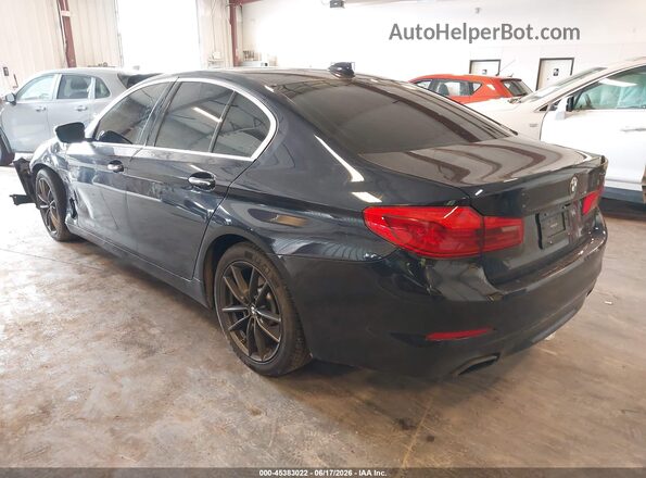 WBAJE7C57JWC54924 2018 BMW 5 SERIES Blue Trasero izquierdo
