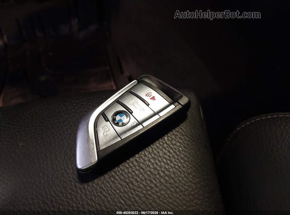 WBAJE7C57JWC54924 2018 BMW 5 SERIES Blue Vista del salpicadero