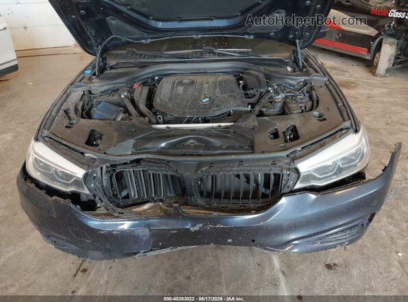 WBAJE7C57JWC54924 2018 BMW 5 SERIES Blue Vista trasera