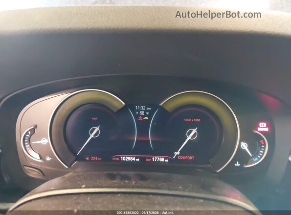WBAJE7C57JWC54924 2018 BMW 5 SERIES Blue Vista de los asientos traseros