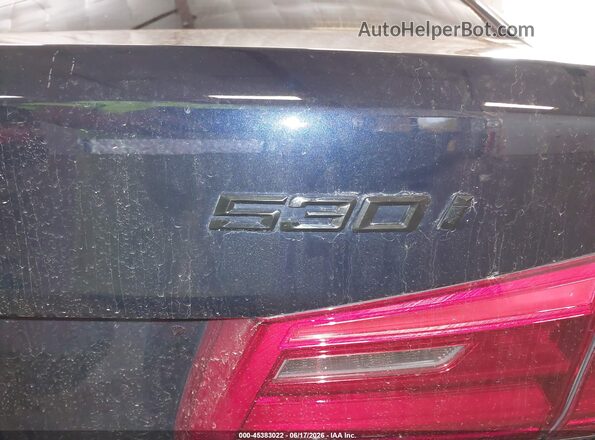 WBAJE7C57JWC54924 2018 BMW 5 SERIES Blue 
