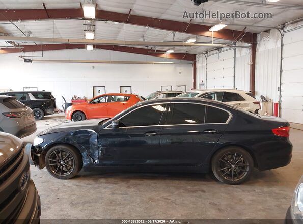 WBAJE7C57JWC54924 2018 BMW 5 SERIES Blue Vista interior de 360 grados